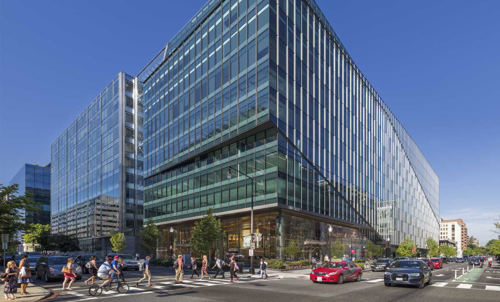 View From L Street And 20th Street
